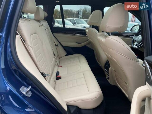 Синий БМВ Х3, объемом двигателя 2 л и пробегом 43 тыс. км за 29900 $, фото 24 на Automoto.ua