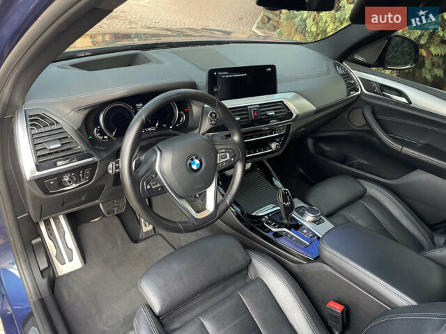 Синий БМВ Х3, объемом двигателя 3 л и пробегом 117 тыс. км за 39500 $, фото 52 на Automoto.ua