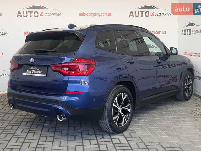 Синий БМВ Х3, объемом двигателя 2 л и пробегом 163 тыс. км за 32950 $, фото 2 на Automoto.ua