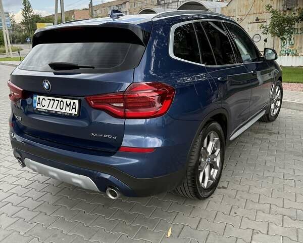 Синий БМВ Х3, объемом двигателя 2 л и пробегом 210 тыс. км за 28900 $, фото 4 на Automoto.ua