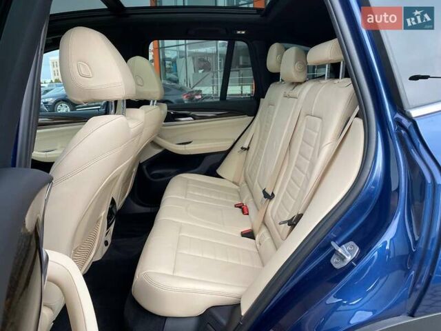 Синий БМВ Х3, объемом двигателя 2 л и пробегом 43 тыс. км за 29900 $, фото 22 на Automoto.ua