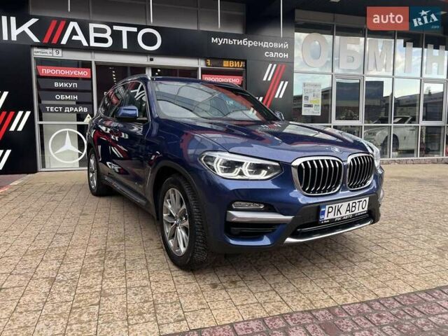 Синий БМВ Х3, объемом двигателя 2 л и пробегом 77 тыс. км за 29900 $, фото 3 на Automoto.ua