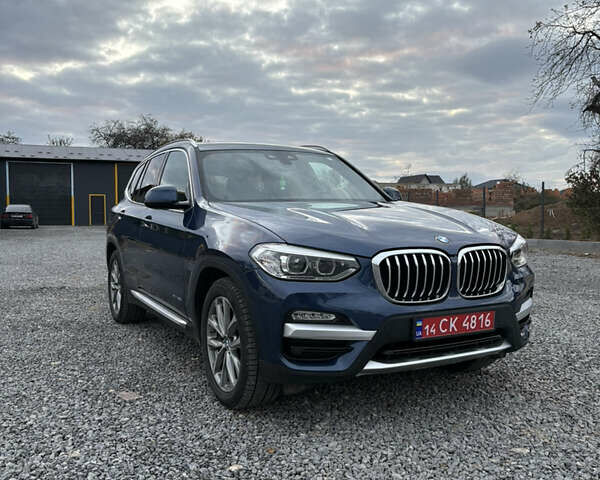 Синий БМВ Х3, объемом двигателя 2 л и пробегом 140 тыс. км за 29900 $, фото 1 на Automoto.ua