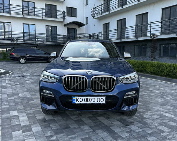 Синий БМВ Х3, объемом двигателя 3 л и пробегом 63 тыс. км за 55500 $, фото 1 на Automoto.ua