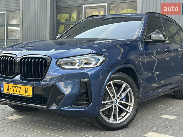 Синий БМВ Х3, объемом двигателя 3 л и пробегом 92 тыс. км за 35950 $, фото 5 на Automoto.ua