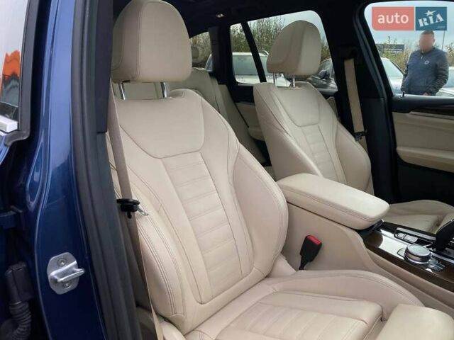 Синий БМВ Х3, объемом двигателя 2 л и пробегом 43 тыс. км за 29900 $, фото 27 на Automoto.ua