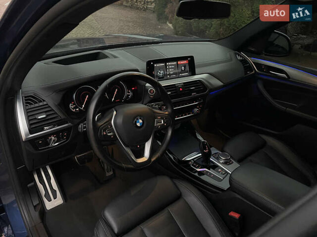 Синий БМВ Х3, объемом двигателя 3 л и пробегом 117 тыс. км за 39500 $, фото 73 на Automoto.ua