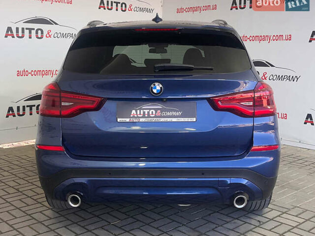 Синий БМВ Х3, объемом двигателя 2 л и пробегом 163 тыс. км за 32950 $, фото 3 на Automoto.ua