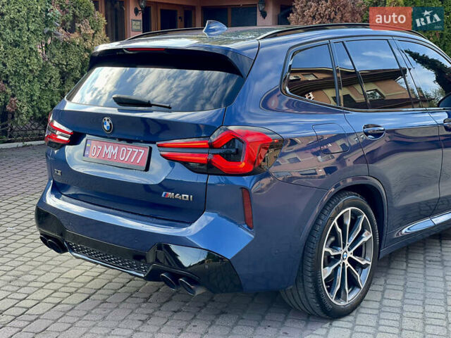 Синий БМВ Х3, объемом двигателя 3 л и пробегом 117 тыс. км за 39500 $, фото 14 на Automoto.ua