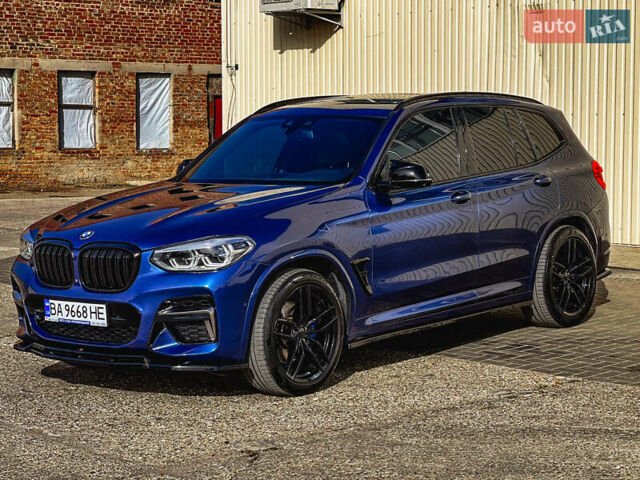 Синій БМВ Х3, об'ємом двигуна 3 л та пробігом 109 тис. км за 41900 $, фото 1 на Automoto.ua