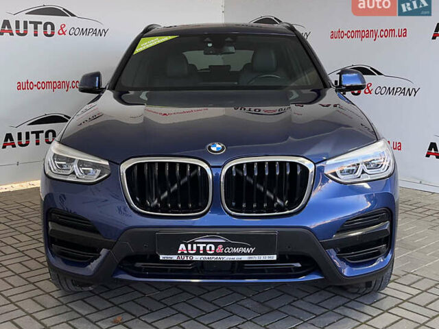 Синий БМВ Х3, объемом двигателя 2 л и пробегом 163 тыс. км за 32950 $, фото 1 на Automoto.ua