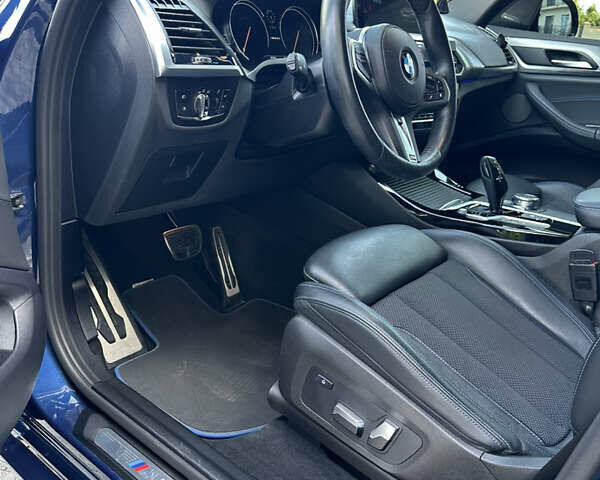 Синий БМВ Х3, объемом двигателя 3 л и пробегом 63 тыс. км за 55500 $, фото 14 на Automoto.ua