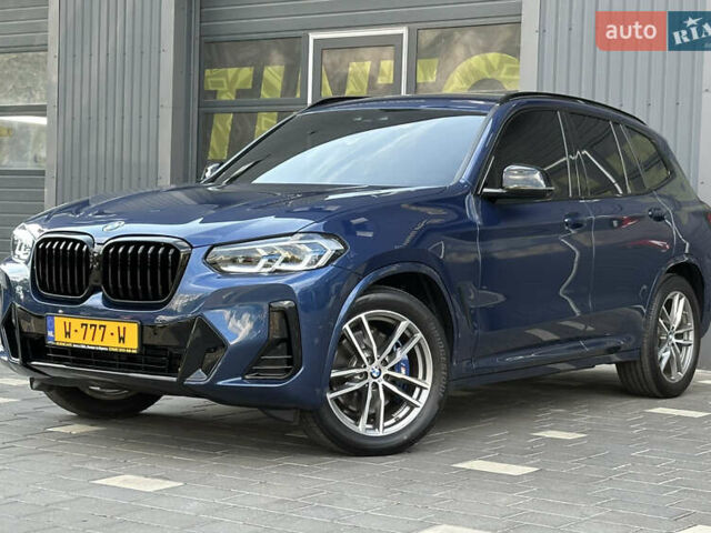 Синий БМВ Х3, объемом двигателя 3 л и пробегом 92 тыс. км за 35950 $, фото 4 на Automoto.ua