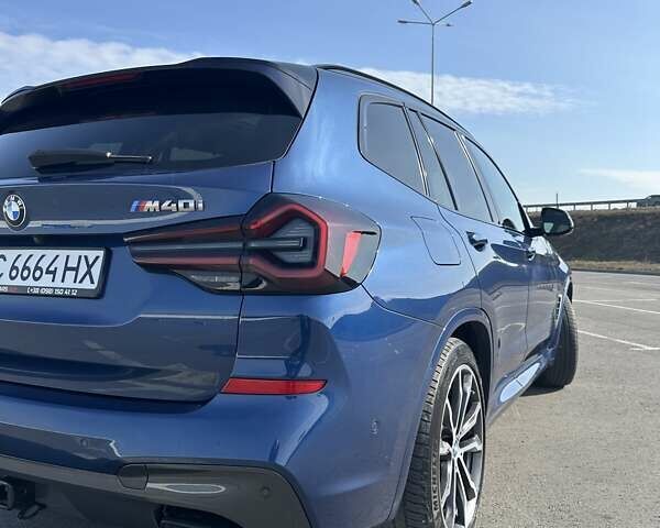 Синий БМВ Х3, объемом двигателя 3 л и пробегом 83 тыс. км за 40500 $, фото 6 на Automoto.ua