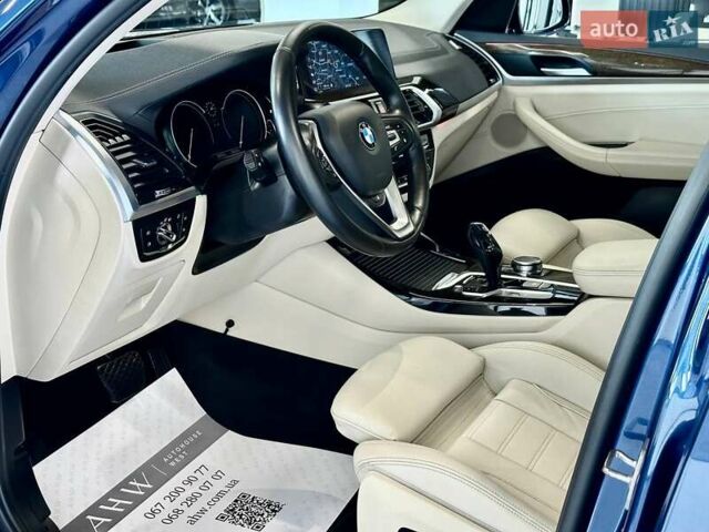 Синий БМВ Х3, объемом двигателя 2 л и пробегом 98 тыс. км за 37990 $, фото 18 на Automoto.ua