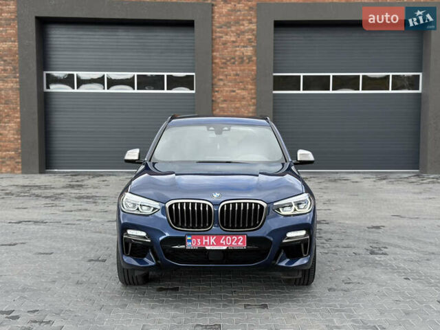 Синий БМВ Х3, объемом двигателя 3 л и пробегом 123 тыс. км за 37799 $, фото 2 на Automoto.ua