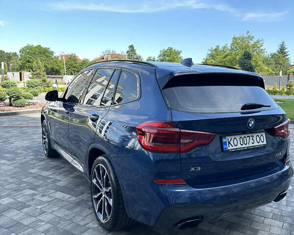 Синий БМВ Х3, объемом двигателя 3 л и пробегом 63 тыс. км за 55500 $, фото 3 на Automoto.ua