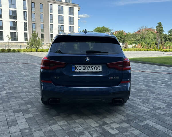 Синий БМВ Х3, объемом двигателя 3 л и пробегом 63 тыс. км за 55500 $, фото 4 на Automoto.ua