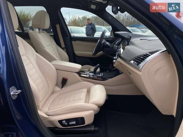 Синий БМВ Х3, объемом двигателя 2 л и пробегом 43 тыс. км за 29900 $, фото 26 на Automoto.ua