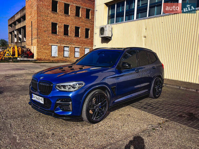 Синій БМВ Х3, об'ємом двигуна 3 л та пробігом 109 тис. км за 41900 $, фото 3 на Automoto.ua