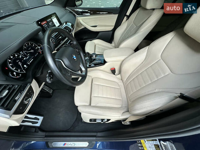 Синий БМВ Х3, объемом двигателя 3 л и пробегом 92 тыс. км за 35950 $, фото 13 на Automoto.ua