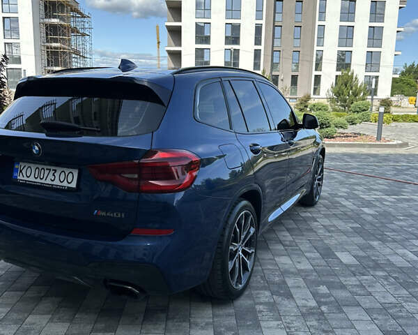 Синий БМВ Х3, объемом двигателя 3 л и пробегом 63 тыс. км за 55500 $, фото 5 на Automoto.ua