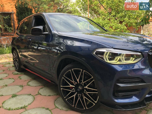 Синій БМВ Х3, об'ємом двигуна 3 л та пробігом 230 тис. км за 43500 $, фото 1 на Automoto.ua