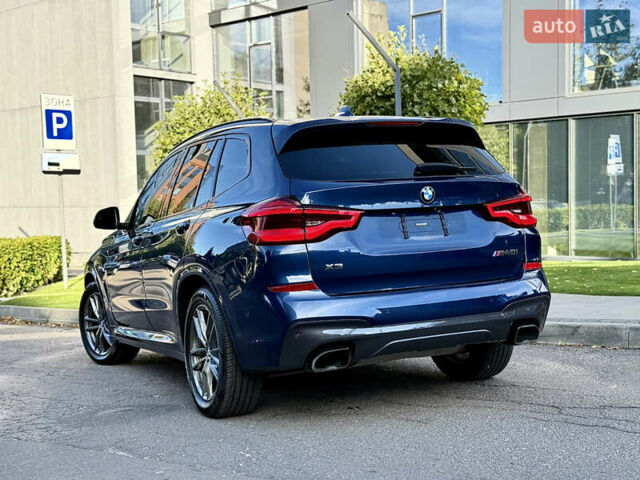 Синий БМВ Х3, объемом двигателя 3 л и пробегом 93 тыс. км за 37900 $, фото 20 на Automoto.ua