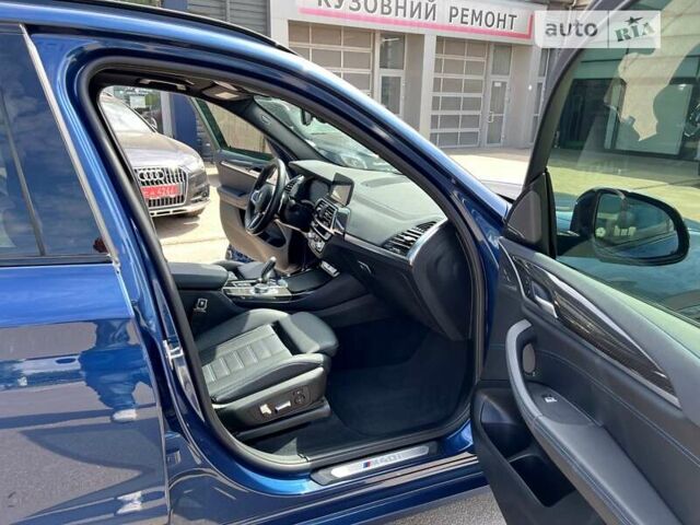 Синій БМВ Х3, об'ємом двигуна 3 л та пробігом 49 тис. км за 48900 $, фото 18 на Automoto.ua