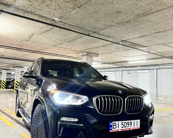 Синий БМВ Х3, объемом двигателя 3 л и пробегом 61 тыс. км за 42500 $, фото 1 на Automoto.ua