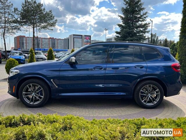 Синий БМВ Х3, объемом двигателя 3 л и пробегом 92 тыс. км за 43300 $, фото 3 на Automoto.ua