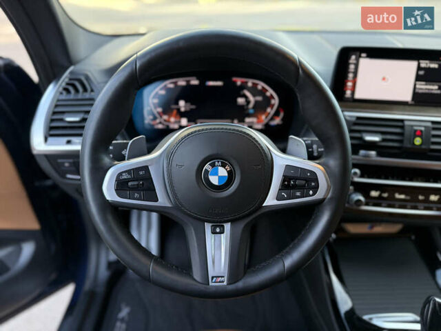 Синий БМВ Х3, объемом двигателя 3 л и пробегом 93 тыс. км за 37900 $, фото 45 на Automoto.ua