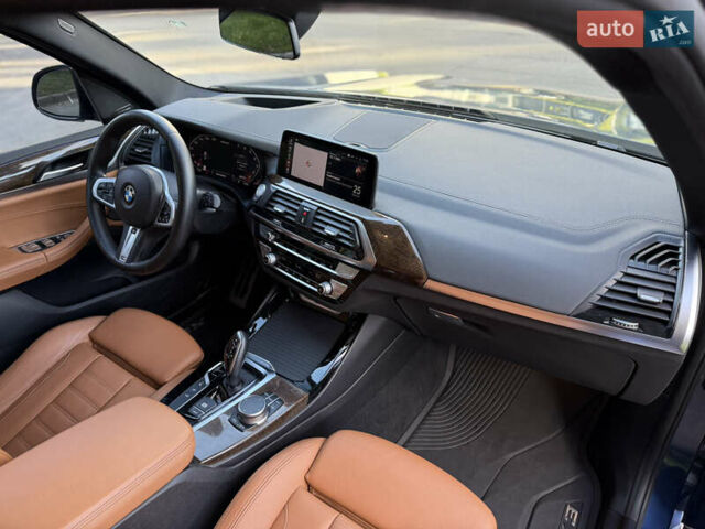 Синий БМВ Х3, объемом двигателя 3 л и пробегом 93 тыс. км за 37900 $, фото 87 на Automoto.ua