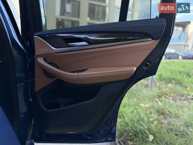Синий БМВ Х3, объемом двигателя 3 л и пробегом 93 тыс. км за 37900 $, фото 80 на Automoto.ua