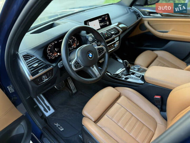 Синий БМВ Х3, объемом двигателя 3 л и пробегом 93 тыс. км за 37900 $, фото 44 на Automoto.ua