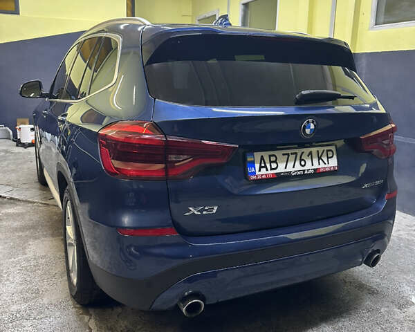 Синий БМВ Х3, объемом двигателя 2 л и пробегом 107 тыс. км за 28500 $, фото 3 на Automoto.ua