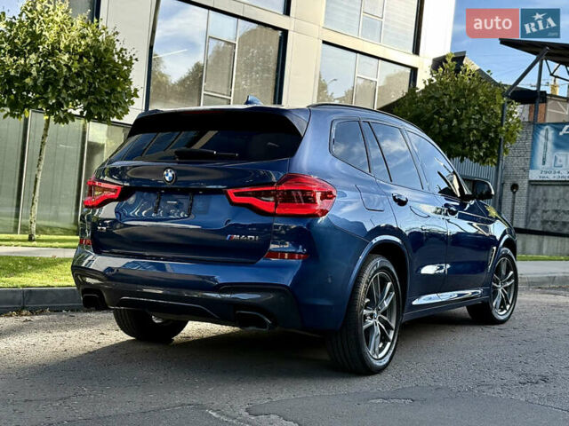 Синий БМВ Х3, объемом двигателя 3 л и пробегом 93 тыс. км за 37900 $, фото 16 на Automoto.ua