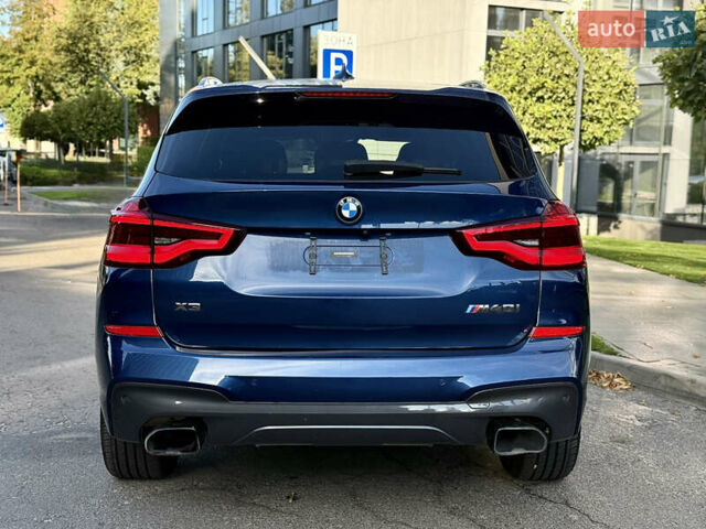 Синий БМВ Х3, объемом двигателя 3 л и пробегом 93 тыс. км за 37900 $, фото 18 на Automoto.ua