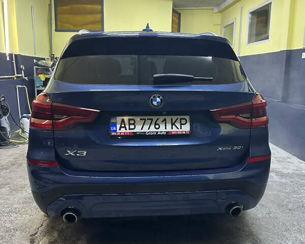 Синий БМВ Х3, объемом двигателя 2 л и пробегом 107 тыс. км за 28500 $, фото 4 на Automoto.ua