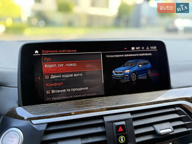 Синий БМВ Х3, объемом двигателя 3 л и пробегом 93 тыс. км за 37900 $, фото 59 на Automoto.ua