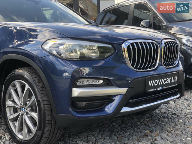 БМВ Х3 2019 в Черновцах на Automoto.ua Синий БМВ Х3, объемом двигателя 2 л и пробегом 13 тыс. км за 32000 $, фото 1 на Automoto.ua