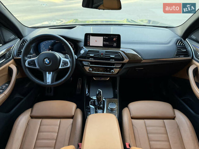 Синий БМВ Х3, объемом двигателя 3 л и пробегом 93 тыс. км за 37900 $, фото 76 на Automoto.ua