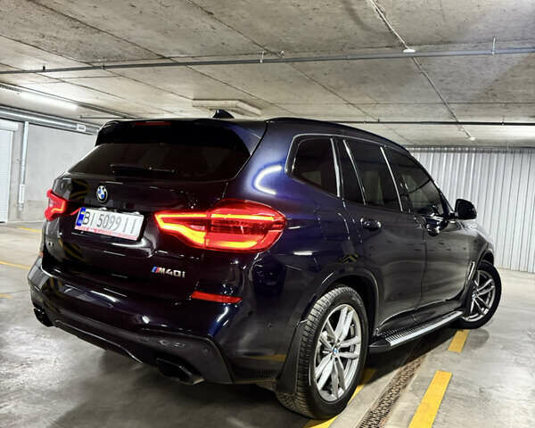 Синий БМВ Х3, объемом двигателя 3 л и пробегом 61 тыс. км за 42500 $, фото 6 на Automoto.ua