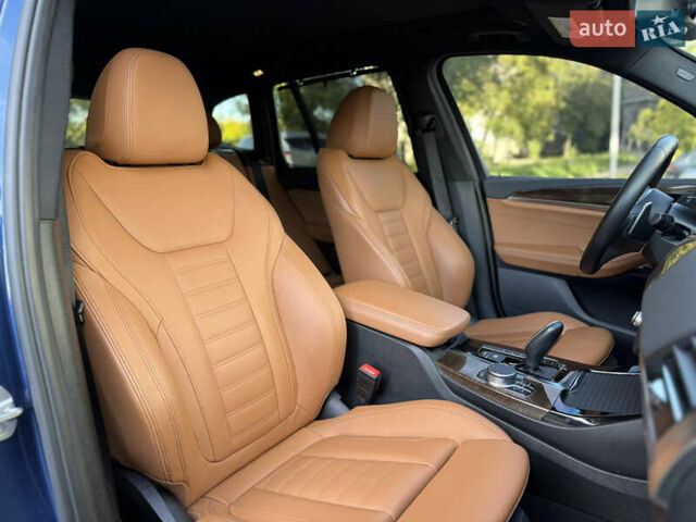 Синий БМВ Х3, объемом двигателя 3 л и пробегом 93 тыс. км за 37900 $, фото 86 на Automoto.ua