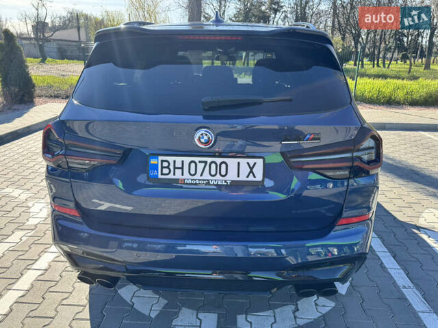 Синий БМВ Х3, объемом двигателя 3 л и пробегом 141 тыс. км за 42000 $, фото 5 на Automoto.ua