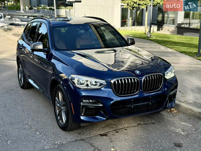 Синий БМВ Х3, объемом двигателя 3 л и пробегом 93 тыс. км за 37900 $, фото 10 на Automoto.ua