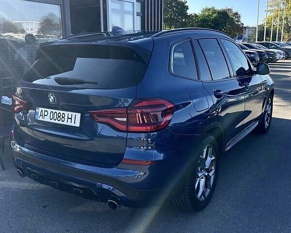 Синій БМВ Х3, об'ємом двигуна 2 л та пробігом 90 тис. км за 27000 $, фото 3 на Automoto.ua