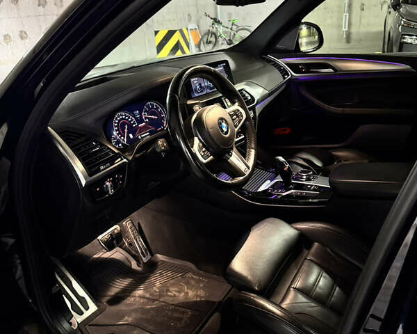Синий БМВ Х3, объемом двигателя 3 л и пробегом 61 тыс. км за 42500 $, фото 17 на Automoto.ua