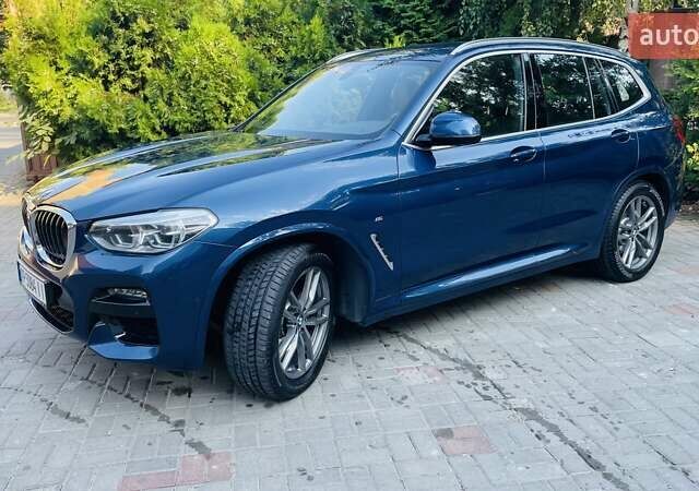 Синий БМВ Х3, объемом двигателя 2 л и пробегом 145 тыс. км за 36000 $, фото 1 на Automoto.ua