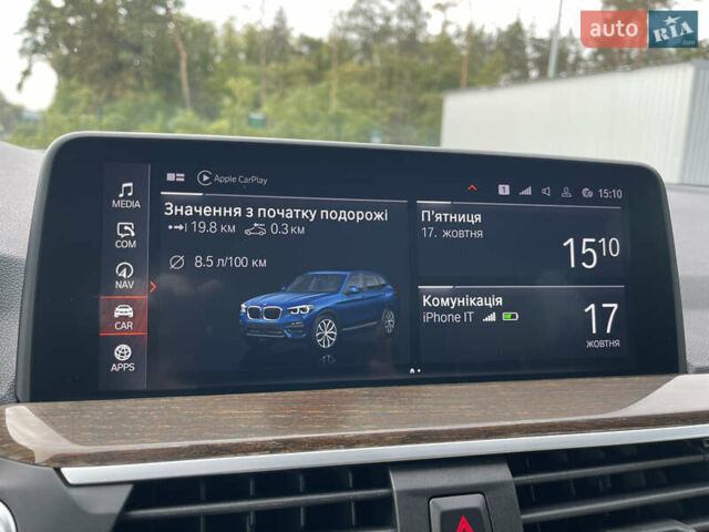 Синий БМВ Х3, объемом двигателя 2 л и пробегом 92 тыс. км за 33500 $, фото 29 на Automoto.ua